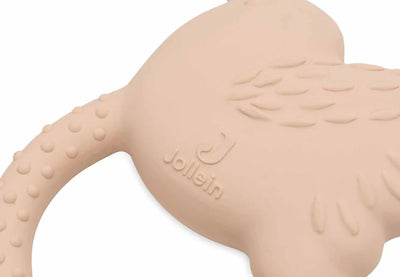 Anneau de dentition en caoutchouc lovely bird - jollein 101-001-67104 8717329388536