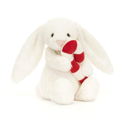 Bashful Bunny with candy cane - JELLYCAT BB6CC 670983155167