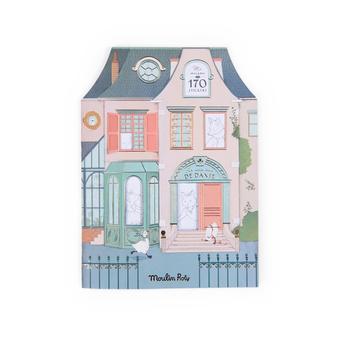 Cahier de stickers la petite ecole de danse 20 pages - Moulin Roty 667600 3575676676004