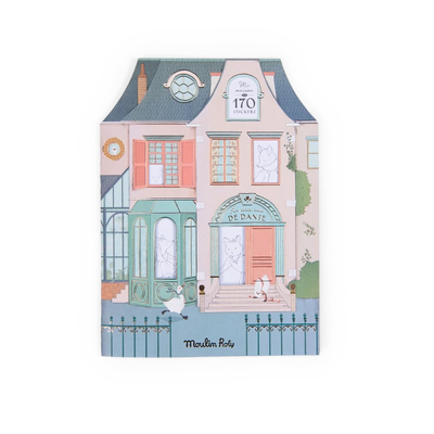 Cahier de stickers la petite ecole de danse 20 pages - Moulin Roty 667600 3575676676004