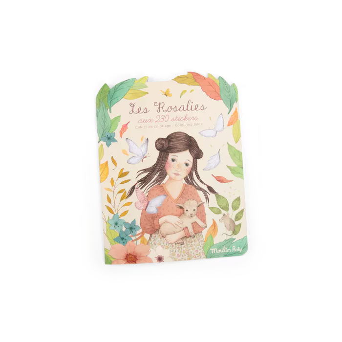 Cahier de stickers Les Rosalies 20 pages - Moulin Roty 710185 