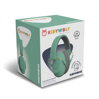 Casque anti bruit Kidynoise vert - kidywolf KIDYNOISE-GR