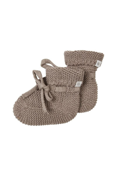 Chaussons bébé Nelson - Taupe Melange - Noppies 24N5013 P757 8719788765507