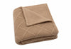 Couverture Berceau 75x100cm Check Knit biscuit/Teddy Fleece - JOLLEIN 517-511-68041 8717329386723