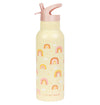 Gourde isotherme ARC EN CIEL 500ml - A LITTLE LOVELY COMPANY DBSXRA74