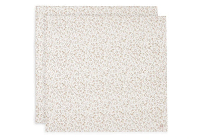 Lange Gaze de Coton 2-pack Large 115x115cm bloomy - JOLLEIN 535-852-68076 8717329393332