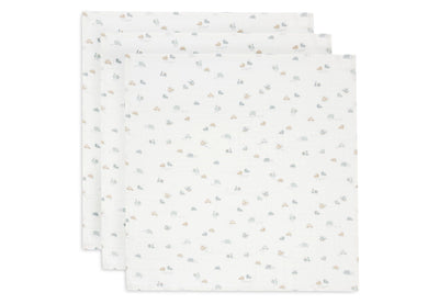 Lange Gaze de Coton 3 pack Small 70x70cm - On The Go - JOLLEIN 535-851-68075 8717329393349