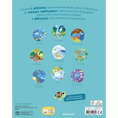 Livre cherche et trouve des tout-petits- tous à l'eau! - AUZOU 9791039521840