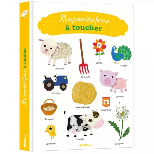 Livre ma première ferme à toucher - AUZOU EV190052-2 9782733865873