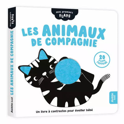 livre mes premiers flaps les animaux de compagnie - AUZOU 9791039527460 9791039527460