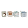 Lot de 4 cubes doux Forest Friends - LITTLE DUTCH LD8916 8713291889163