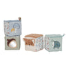 Lot de 4 cubes doux Forest Friends - LITTLE DUTCH LD8916 8713291889163