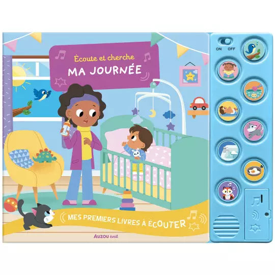 mes premiers livres à écouter -Ma journée - AUZOU 9791039513524 9791039513524