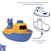 Mon premier Bateau modulable Bleu - LE JOUET SIMPLE P134.11