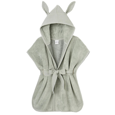 Peignoir bambou et gaze 0-2 ans vert de gris - BB&CO PEIB09 3662159036995