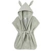 Peignoir bambou et gaze 2-4 ans vert de gris - BB&CO PEIB09T2 3662159036988