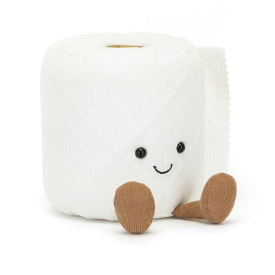 peluche amuseables toilet roll rouleau de papier toilette - JELLYCAT A6TR 670983154856