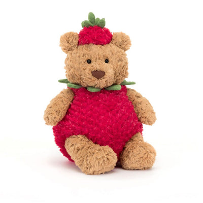 Peluche Bartholomew Bear fraise - JELLYCAT BARM2BST 670983153446