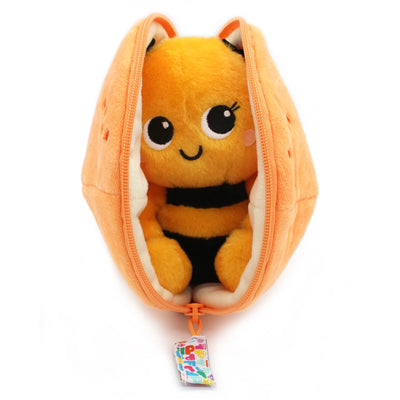 Peluche Buzzet l'abeille/mandarine Flipetz - deglingos 80107 4895242702227