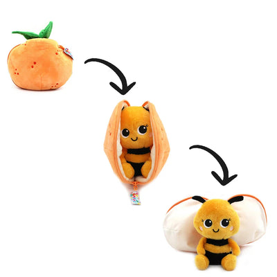 Peluche Buzzet l'abeille/mandarine Flipetz - deglingos 80107 4895242702227