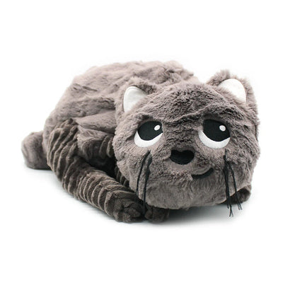 Peluche chat Miaou maman et son bébé gris Les Ptipotos - deglingos 74801 4895242701084