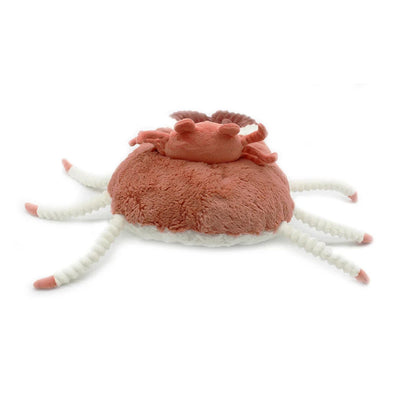 Peluche crabe Cassecou maman et son bébé terracotta Les Ptipotos - deglingos 74600 4895242700391