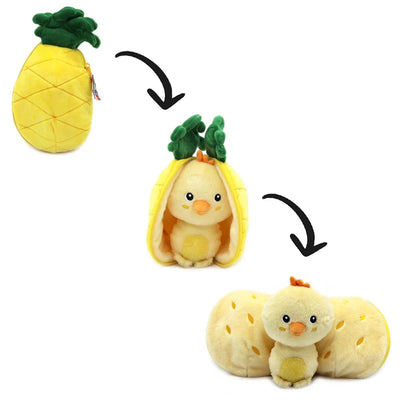 Peluche Nugget le poussin/ananas Flipetz - deglingos 80106 4895242701282