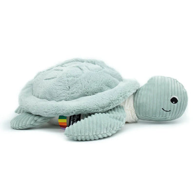 Peluche tortue GÉANTE Sauvenou maman et son bébé menthe Les Ptipotos - deglingos 73602 4895242702340