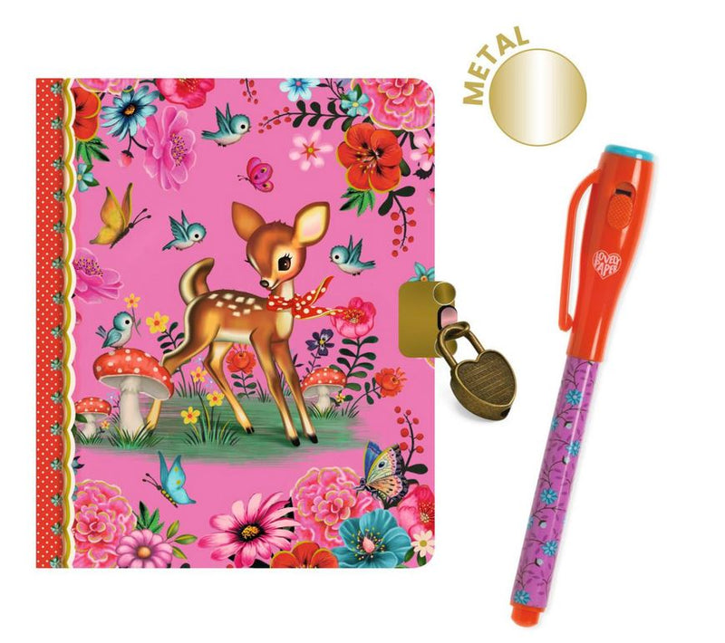 petit carnet secret Fiona - Feutre magic - Djeco DD03651 3070900036512