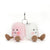 Porte clé Amuseables pair of marshmallows - JELLYCAT APM4BC 670983155907