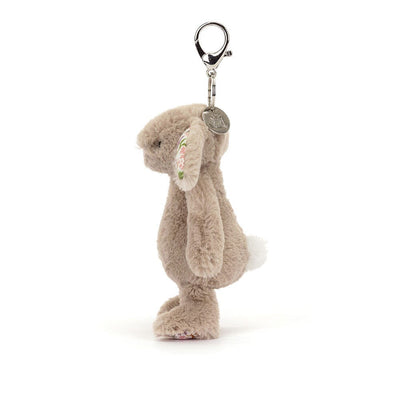 Porte clé blossom beige petal Bunny - JELLYCAT BAS4BMBC 670983159745