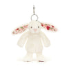 Porte clé blossom cream berry Bunny - JELLYCAT BAS4MSBC 670983159752