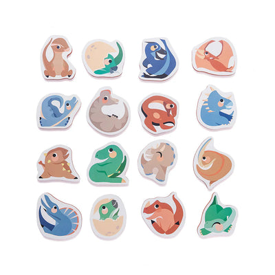 Puzzle de bain en mousse souple dinosaures - PETIT MONKEY PMBT3 8719244224944