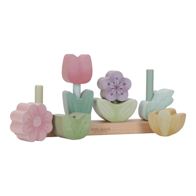 Puzzle fleurs à empiler Fairy Garden - LITTLE DUTCH LD7330 8713291773301