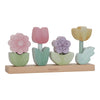 Puzzle fleurs à empiler Fairy Garden - LITTLE DUTCH LD7330 8713291773301