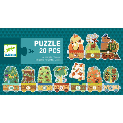 Puzzle frise je compte - DJECO DJ08194 3070900081949