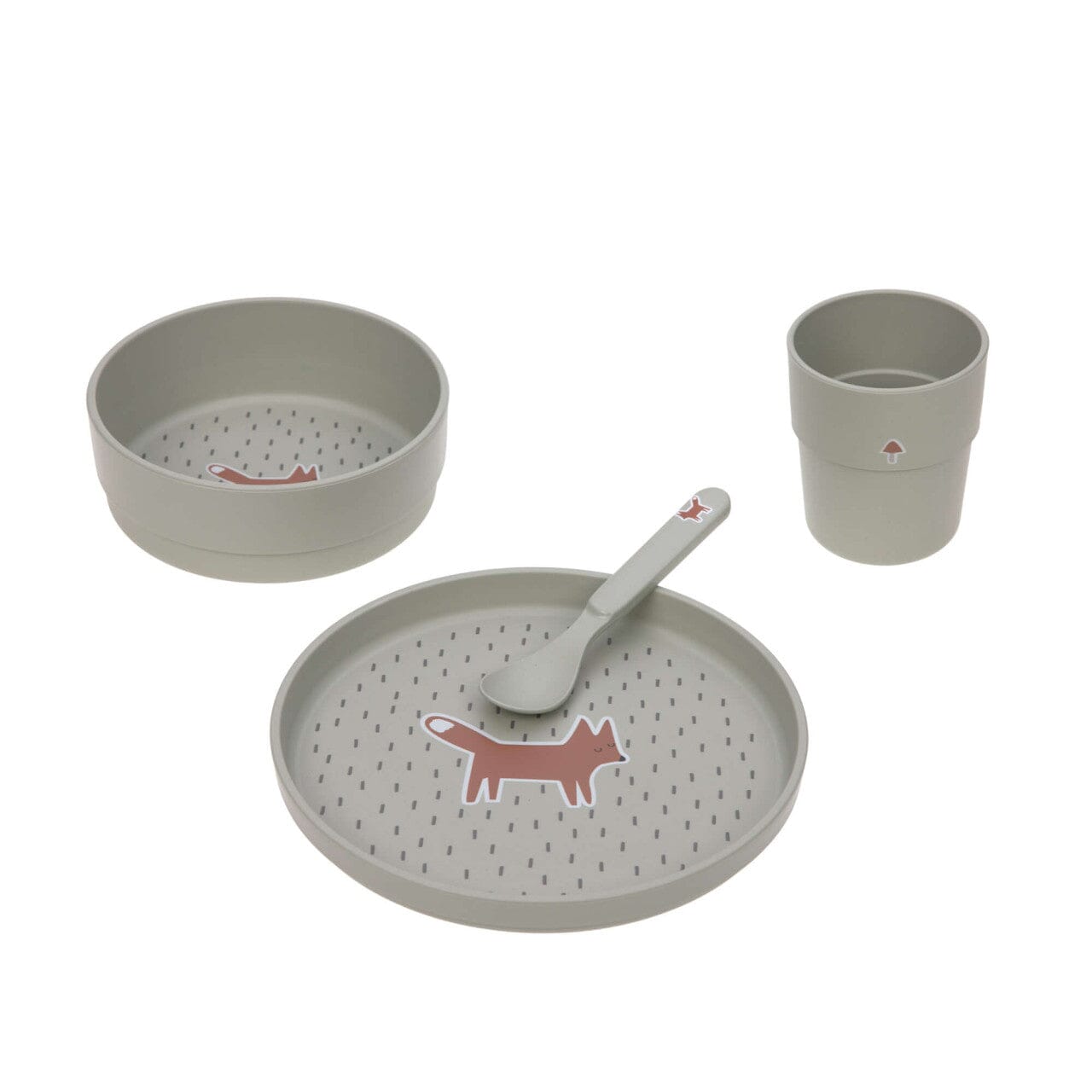 Set de repas little forest renard- LASSIG 1310062588 4042183428789