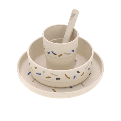 Set de repas Little Mateys bleu roi - LASSIG 1310062082 4066239119285