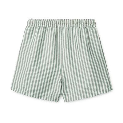 Short de Bain Duke Stripe peppermint / crisp white- LIEWOOD LW19940 1275 5715493443863