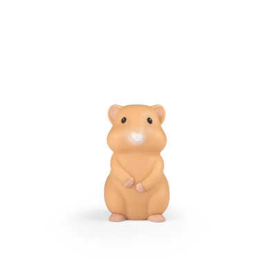 Veilleuse hamster Puce et Pilou- Moulin Roty 684045 3575676840450