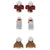 Boucles d'oreille à clip pack de 3 bon appetit - Konges Sløjd sk1902bon 5712982711625