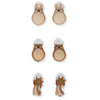 Boucles d'oreille à clip pack de 3 Bunny - Konges Sløjd sk1902bunny 5712982711588