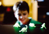 Glow-in-the-dark 3D dinosaurs - 4m 5605426