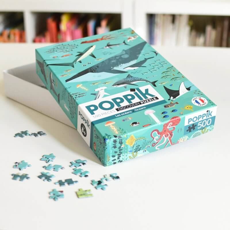 Puzzle océans 500 pièces - Poppik puz007 3760262411156