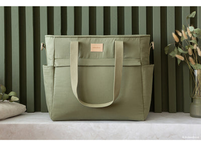 Sac a langer impermeable Baby on the go vert olive - NOBODINOZ 8435574920119 8435574920119